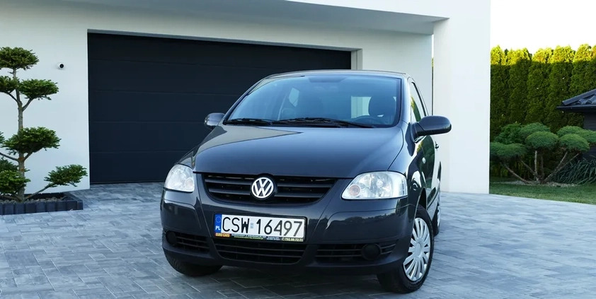 Volkswagen Fox cena 7500 przebieg: 185000, rok produkcji 2007 z Miłomłyn małe 407